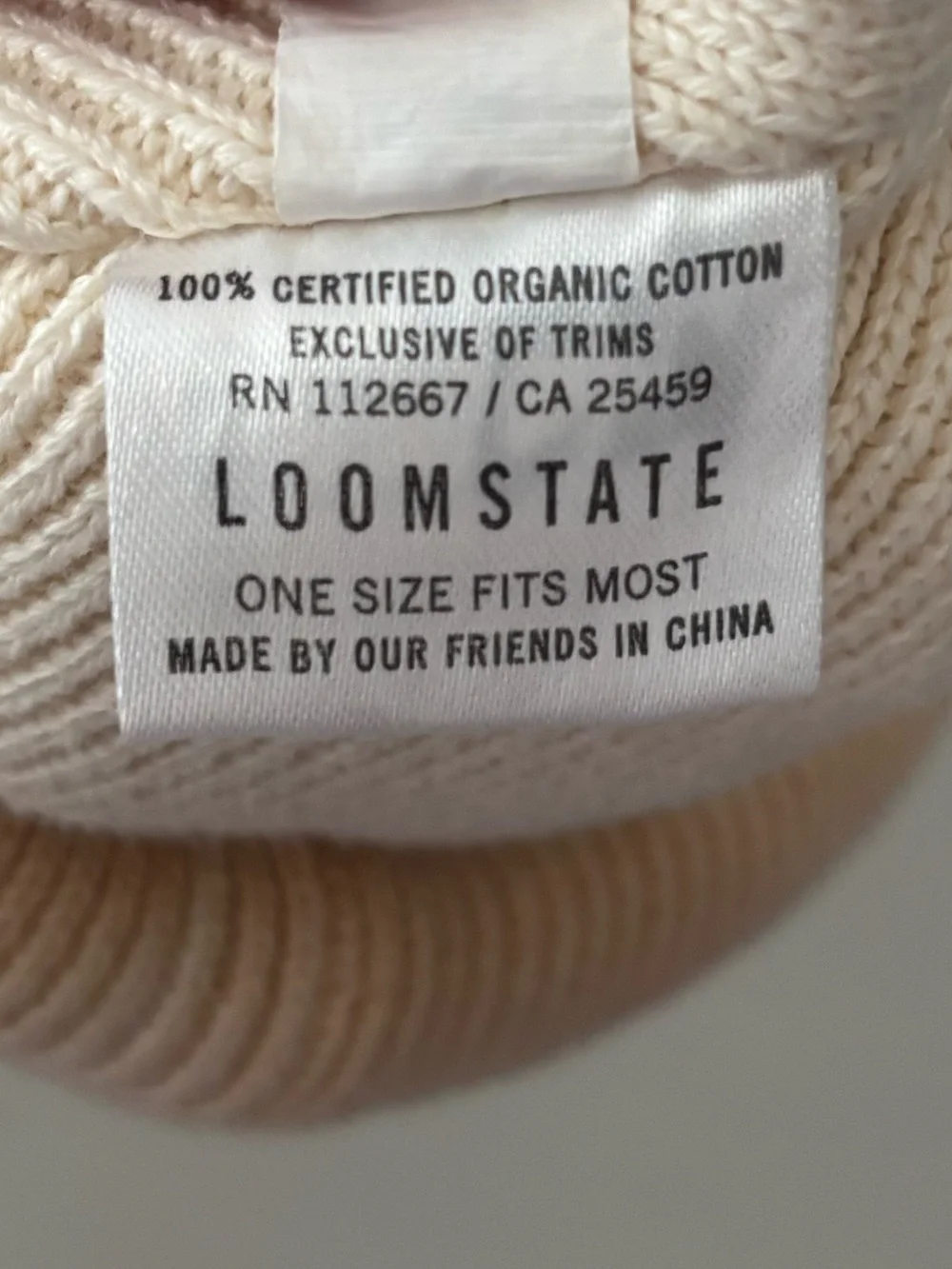 Chipotle loomstate organic